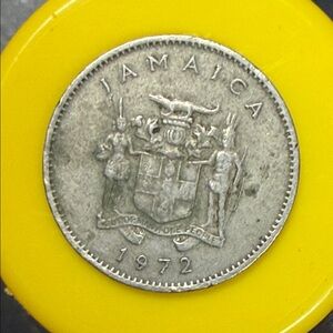 Vintage Jamaica 1972 Ten Cents Coin 🇯🇲